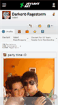 Mobile Screenshot of darkent-ragestorm.deviantart.com