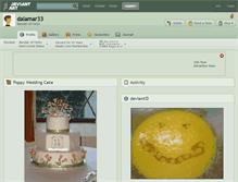 Tablet Screenshot of dalamar33.deviantart.com