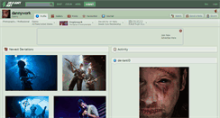 Desktop Screenshot of dannywork.deviantart.com