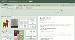 Desktop Screenshot of fushica.deviantart.com