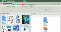 Desktop Screenshot of humanoid-magpie.deviantart.com