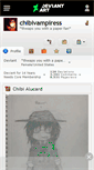 Mobile Screenshot of chibivampiress.deviantart.com