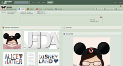 Desktop Screenshot of jeidai.deviantart.com