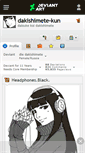 Mobile Screenshot of dakishimete-kun.deviantart.com