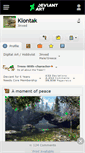 Mobile Screenshot of klontak.deviantart.com