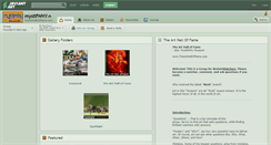 Desktop Screenshot of mystifwhy.deviantart.com