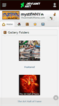 Mobile Screenshot of mystifwhy.deviantart.com