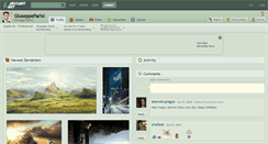 Desktop Screenshot of giuseppeparisi.deviantart.com