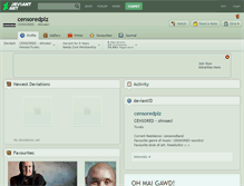 Tablet Screenshot of censoredplz.deviantart.com
