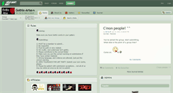 Desktop Screenshot of gothix-arise.deviantart.com