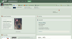 Desktop Screenshot of princess-pinky.deviantart.com