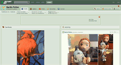 Desktop Screenshot of bardic-feline.deviantart.com