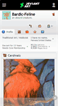 Mobile Screenshot of bardic-feline.deviantart.com