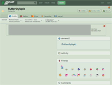 Tablet Screenshot of fluttershylaplz.deviantart.com
