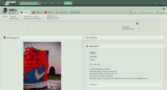 Desktop Screenshot of dablz.deviantart.com