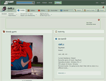 Tablet Screenshot of dablz.deviantart.com