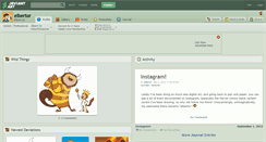 Desktop Screenshot of elbertor.deviantart.com