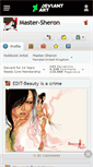 Mobile Screenshot of master-sheron.deviantart.com