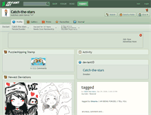 Tablet Screenshot of catch-the-stars.deviantart.com