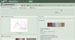 Desktop Screenshot of funkymonkeyjr13.deviantart.com