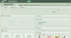 Desktop Screenshot of cowmoomoo540.deviantart.com