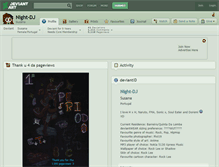 Tablet Screenshot of night-dj.deviantart.com