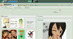 Desktop Screenshot of butterfree14.deviantart.com