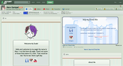 Desktop Screenshot of mew-sempai.deviantart.com