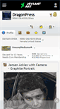 Mobile Screenshot of dragonpress.deviantart.com