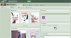 Desktop Screenshot of ogichi-fanclub.deviantart.com