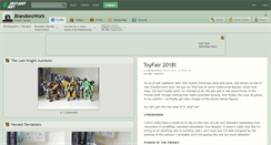 Desktop Screenshot of brandonswork.deviantart.com