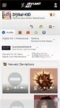 Mobile Screenshot of dijital-kid.deviantart.com