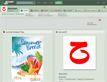 Tablet Screenshot of drawzen.deviantart.com