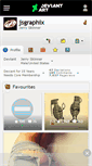 Mobile Screenshot of jsgraphix.deviantart.com