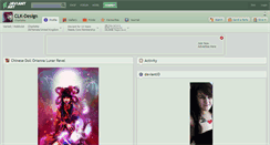 Desktop Screenshot of clk-design.deviantart.com