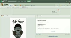 Desktop Screenshot of famana.deviantart.com