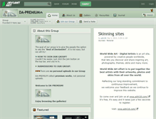 Tablet Screenshot of da-premium.deviantart.com