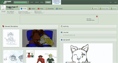 Desktop Screenshot of doggyman17.deviantart.com