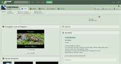 Desktop Screenshot of code2master.deviantart.com