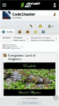 Mobile Screenshot of code2master.deviantart.com