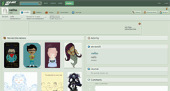 Desktop Screenshot of nalliss.deviantart.com