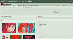 Desktop Screenshot of kurama-club.deviantart.com