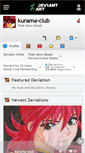 Mobile Screenshot of kurama-club.deviantart.com