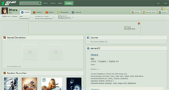 Desktop Screenshot of divera.deviantart.com