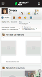 Mobile Screenshot of divera.deviantart.com