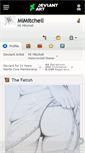 Mobile Screenshot of mimitchell.deviantart.com