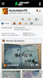 Mobile Screenshot of musicmaker95.deviantart.com