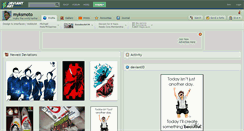Desktop Screenshot of myksmoto.deviantart.com