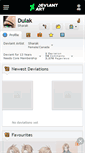 Mobile Screenshot of dulak.deviantart.com