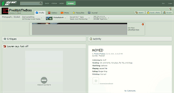 Desktop Screenshot of freddyistheboss.deviantart.com
